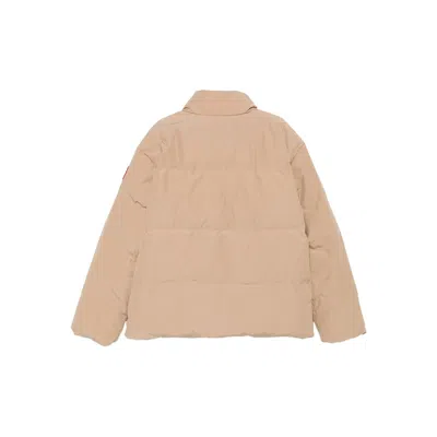 Canada Goose Men Bayview Short Down Jacket In Brown