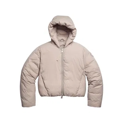 Canada Goose Packable Hooded Jacket Featuring Zip Pockets In Neutral