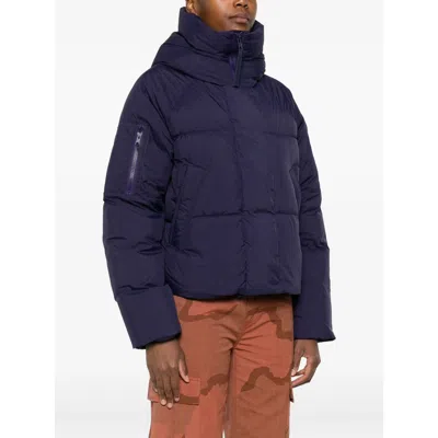 Canada Goose Purple Chilliwack Padded Jacket Women In Blue