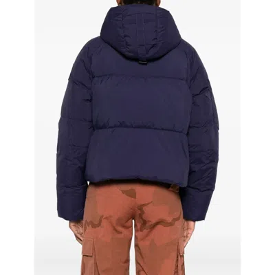 Canada Goose Purple Chilliwack Padded Jacket Women In Blue