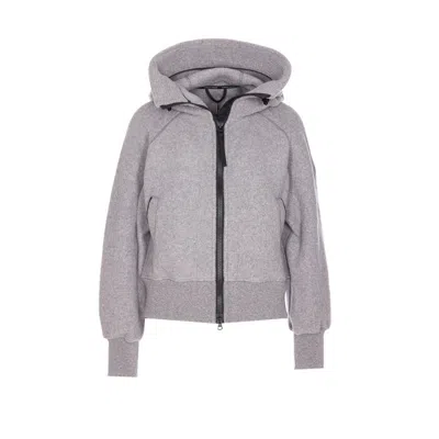 Canada Goose Women Chilliwack Fleece Bomber In Gray