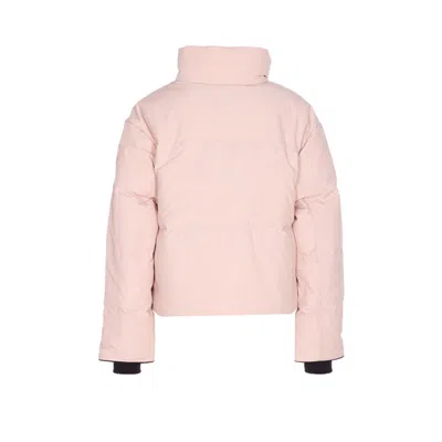 Canada Goose Long-sleeved Stand-collar Down Jacket In Pink