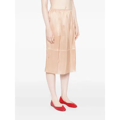 Carven Elasticated-waistband Mini Skirt In White