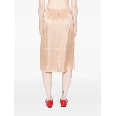 Carven Elasticated-waistband Mini Skirt In White