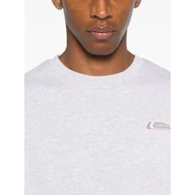 Casablanca Logo Crew Neck T-shirt In Gray