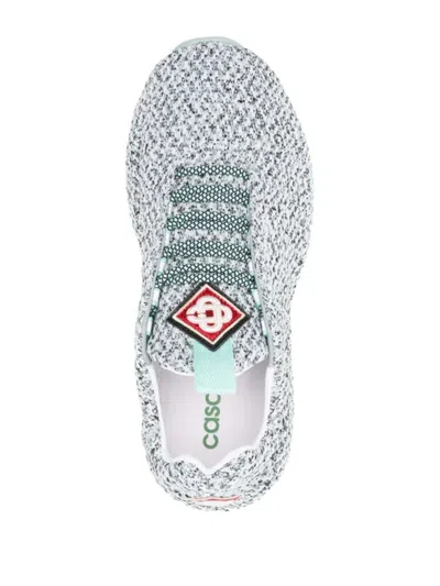 Casablanca Men Knit Sneakers In Green
