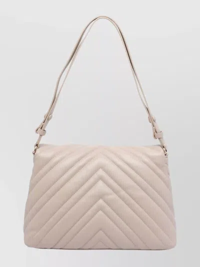 Liu •jo Versatile Crossbody Bag Adjustable Strap In Neutral