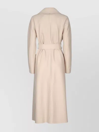 Harris Wharf London Women Women Long Maxi Coat Pressed Wool In Neutral