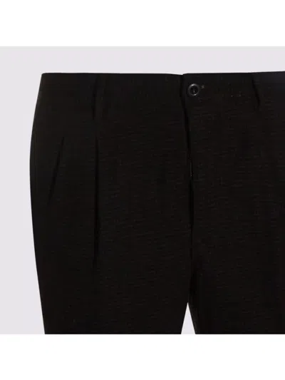 Incotex Relaxed Fit Trousers Featuring Pockets In Black