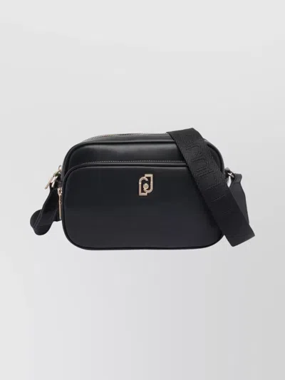 Liu •jo Versatile Shoulder Bag Zipped Pocket In Black