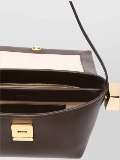 Jacquemus Round Cross-body Bag Top Handle In Brown