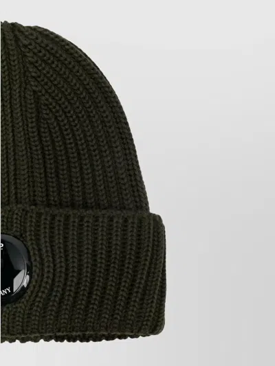 C.p. Company C.p.company Knit Wool Cap In Green