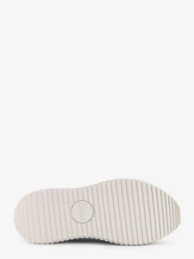 Chloé Chloe' Women Nama Low-top Leather Sneakers In White