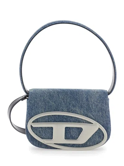 Diesel Blue 1dr Shoulder Bag In Multi