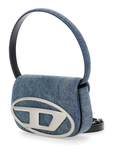 Diesel Blue 1dr Shoulder Bag In Multi
