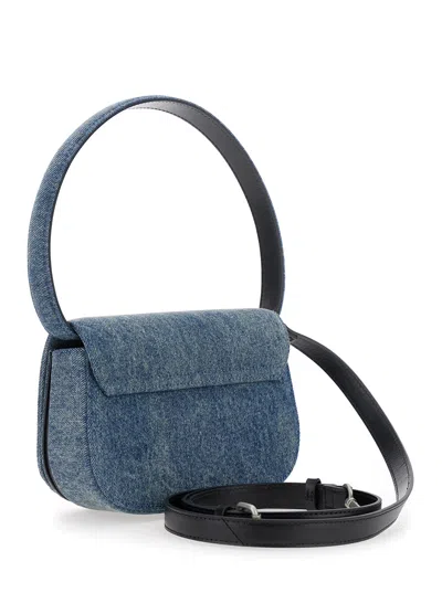 Diesel Blue 1dr Shoulder Bag In Multi