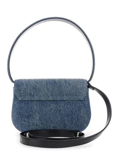 Diesel Blue 1dr Shoulder Bag In Multi