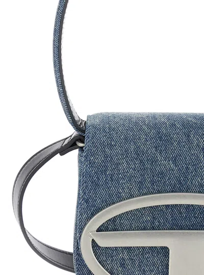 Diesel Blue 1dr Shoulder Bag In Multi
