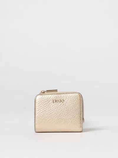 Liu •jo Wallet Liu Jo Woman Color Gold In Gold