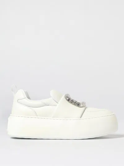Roger Vivier 'viv' Up' Sneakers In White