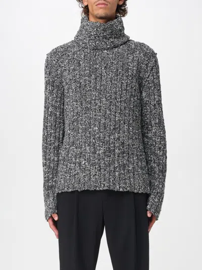 Dolce & Gabbana Turtleneck Pullover In Gray