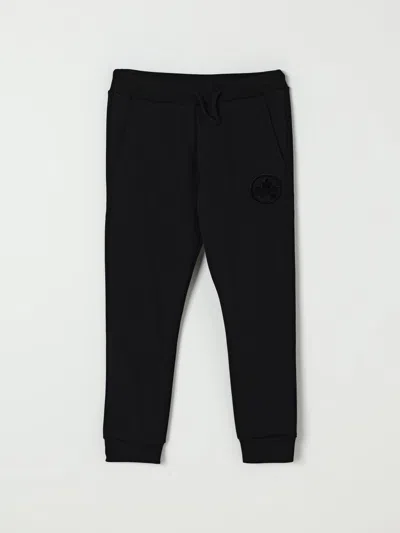 Dsquared2 Logo-detail Trousers In Black
