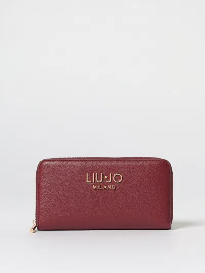 Liu •jo Wallet Liu Jo Woman Color Red In Brown