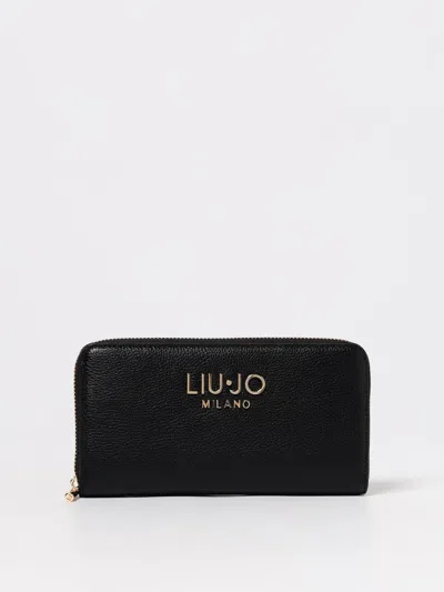 Liu •jo Stylish Zip Purse And Wallet Collection In Black