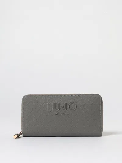 Liu •jo Wallet Liu Jo Woman Color Grey In Green
