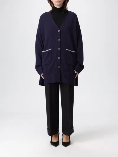 Pinko `tasmania` Cardigan In Blue