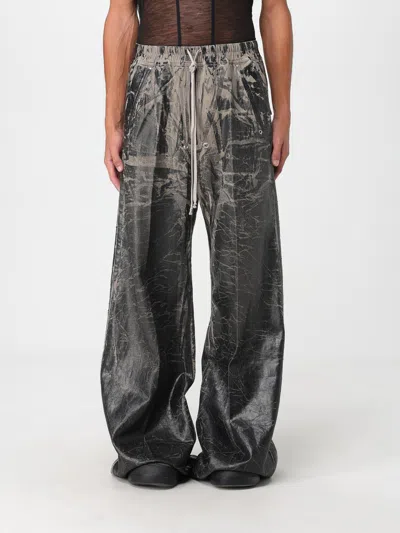 Rick Owens Drkshdw Pants "geth Belas" In Gray
