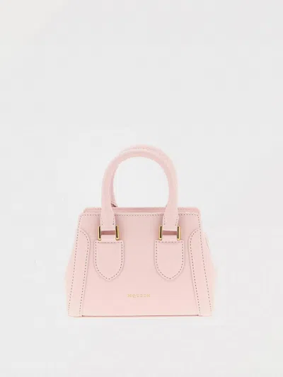 Alexander Mcqueen Birde Mini Handbag In Pink