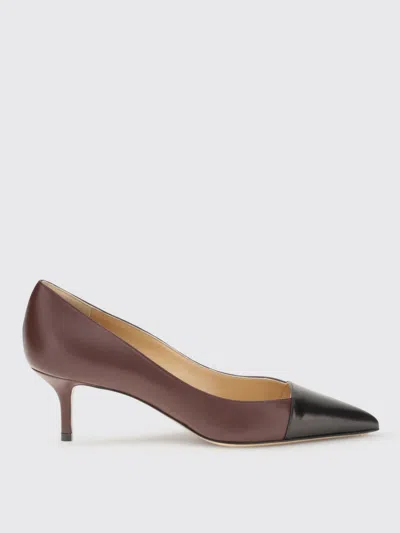 Francesco Russo Two-tone Pumps In Brown