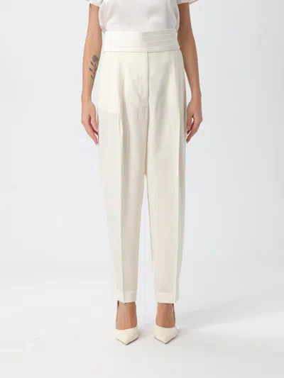 Erika Cavallini Pants  Woman Color White In Neutral
