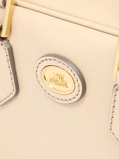 The Bridge Stodo Top-handle Leather Tote Bag In Neutral