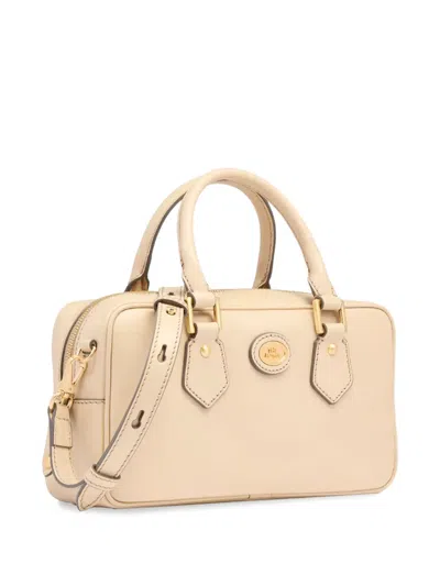 The Bridge Stodo Top-handle Leather Tote Bag In Neutral