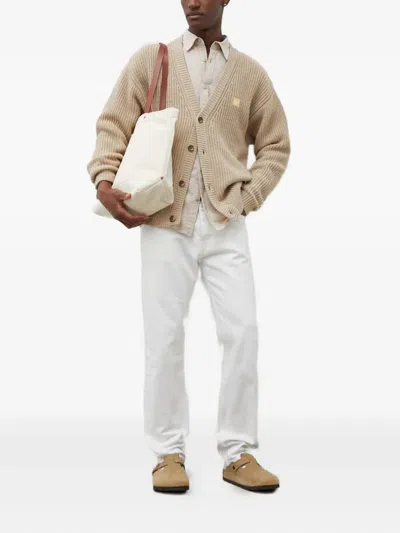 Bruuns Bazaar Linowbbgiil Button-down Shirt In White