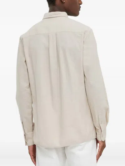 Bruuns Bazaar Linowbbgiil Button-down Shirt In White