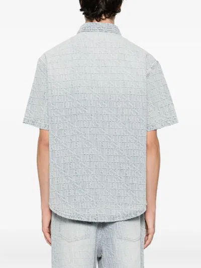 Ksubi Boxer Shirt In Gray