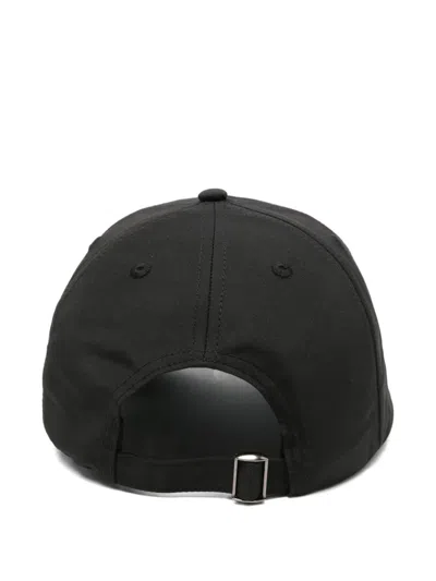 Berner Kuhl Logo-patch Baseball Cap In Black