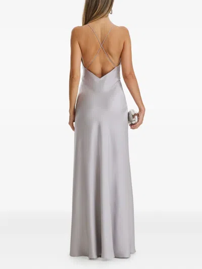 超长吊带连衣裙