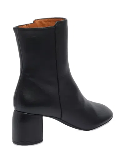 Angel Alarcon 65mm Leather Boots In Black
