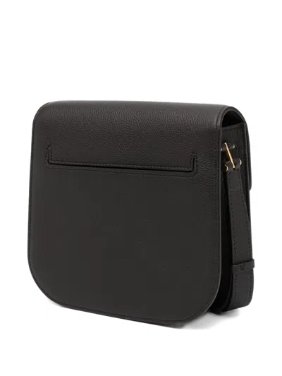 Tom Ford Mini Tara Grained Leather Crossbody Bag In Black