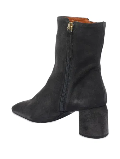 Angel Alarcon 60mm Suede Boots In Gray