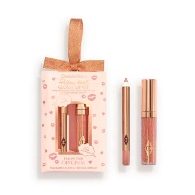 Charlotte Tilbury Pillow Talk Mini Glossy Lips Duo - Pillow Talk Original