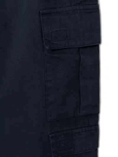 Barbour Multi-pocket Cargo Trousers In Blue