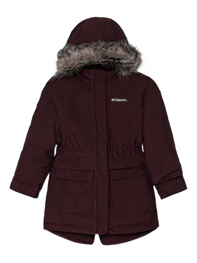 Columbia Nordic Strider™ Ii Hooded Jacket In Burgundy