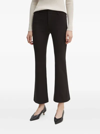 Bardot Nella Zip-pocket Flared Trousers In Black