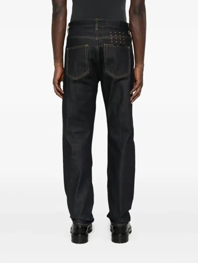 Ksubi Contrast-stitching Jeans In Blue