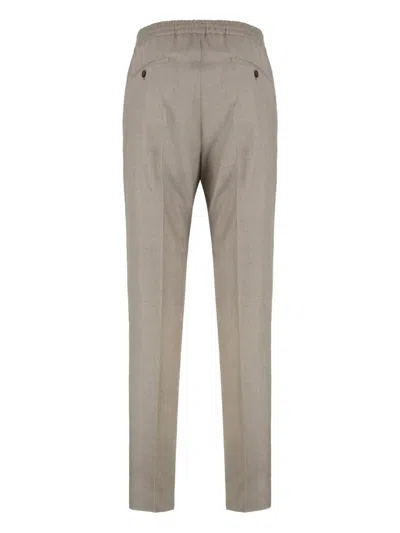 Slowear Drawstring Trousers In Neutral